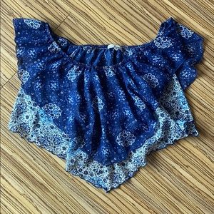 Ruffle Crop Top